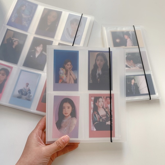 Photocard Binder Transparent Pc Album Kpop Binder 216 Pockets