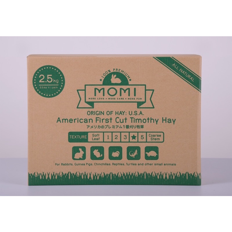 Momi Timothy Hay 2.5kg