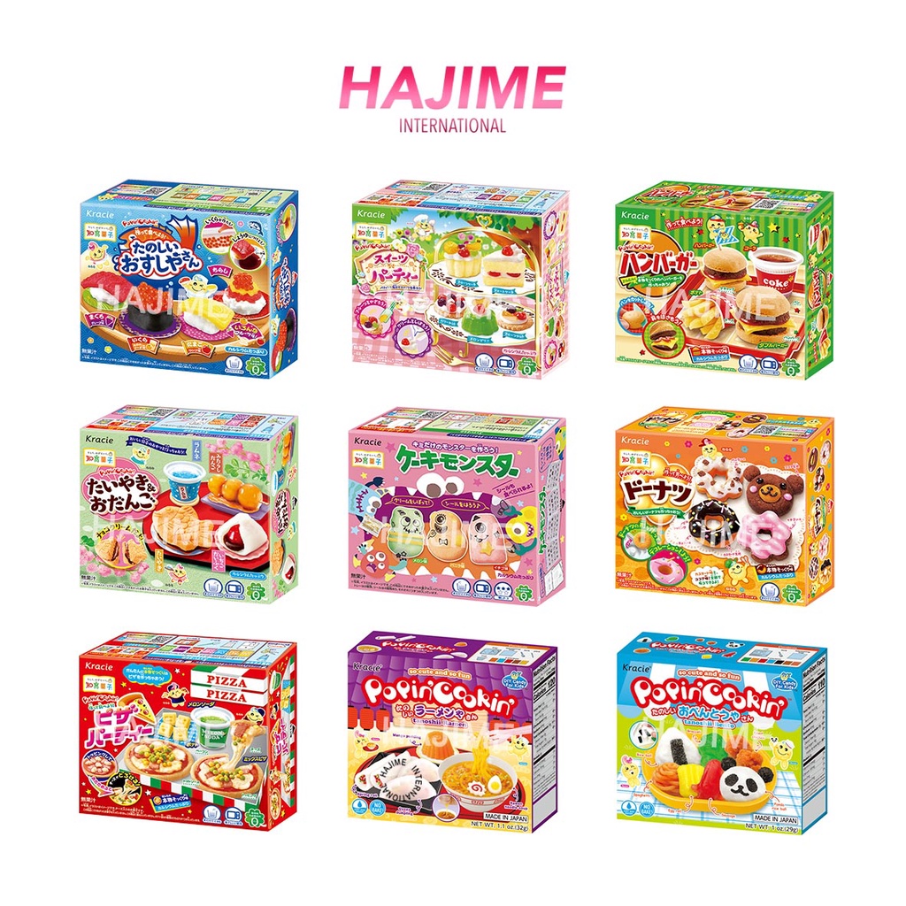 Kracie Poppin' Cookin' Edible DIY Candy Kit (Made In Japan)