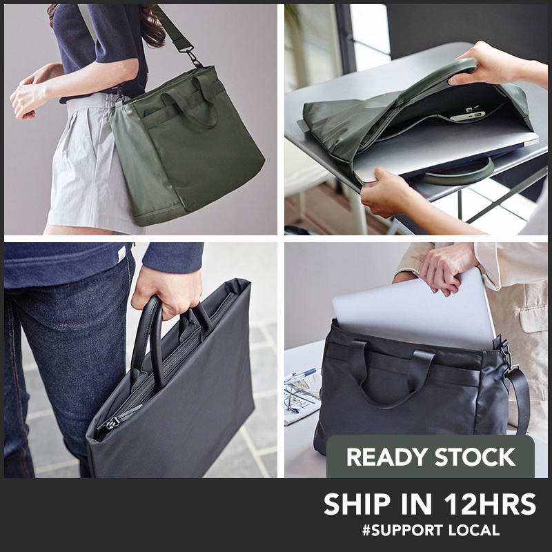 Minimalist 13"/14"/15.6" Inch Oxford Laptop Bag Sleeve l Unisex l Hang Bag l Waterproof l  Computer l Durable l Case