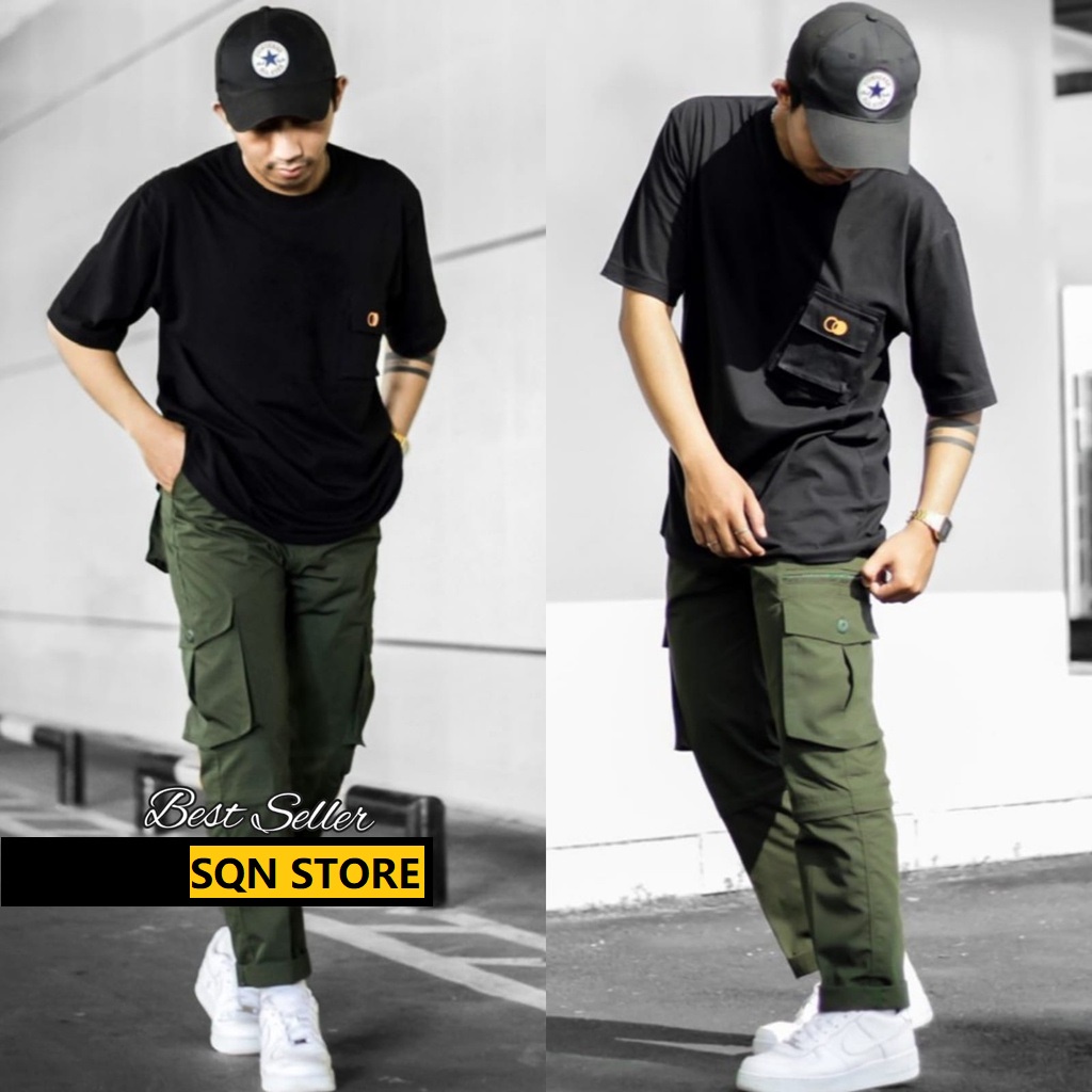 PRIA Men's Long CARGO Pants Size 27-38 PREMIUM QUALITY SLIMFIT COWO SKINNY Plain Boys