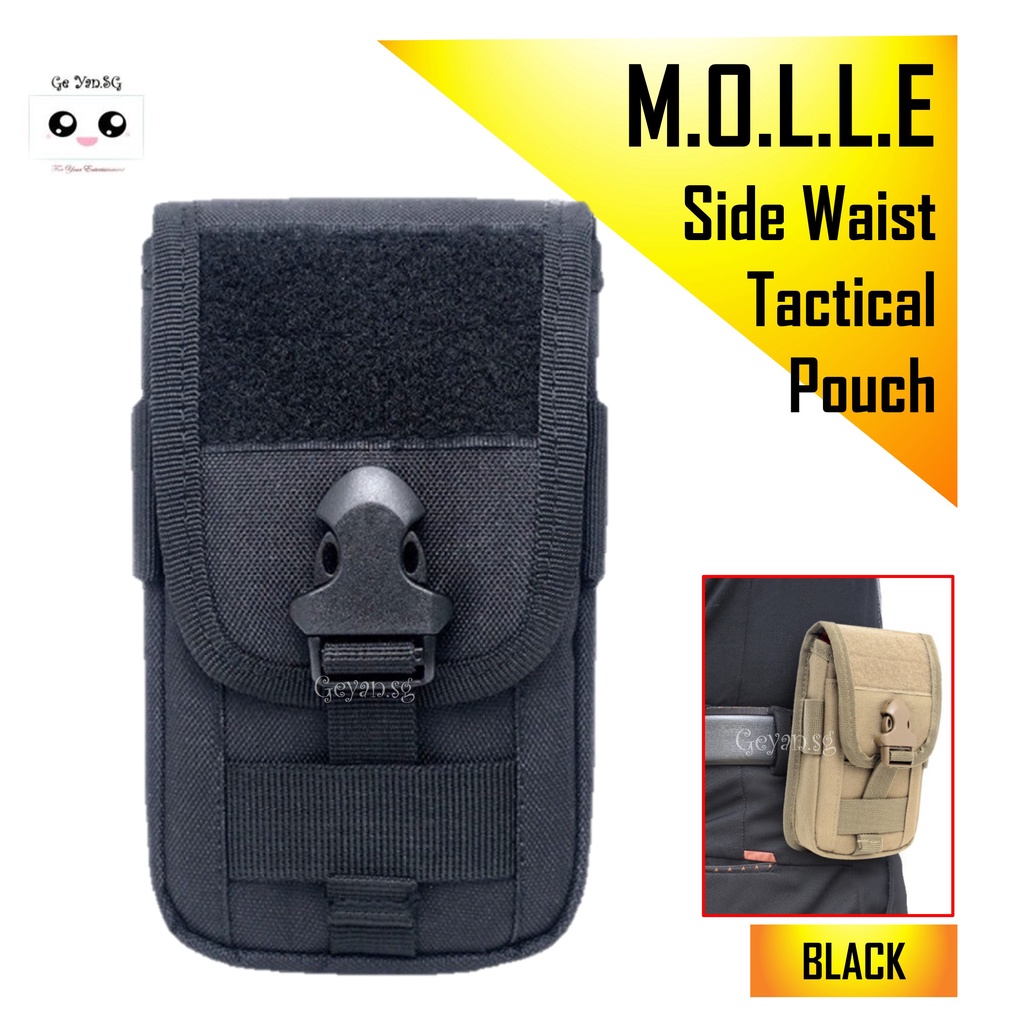 ?SG SELLER? MOLLE Waist Pouch Side Tactical Bag Handyman Utility Tool Storage Belt Fanny Pack Outdoor Fishing Camping