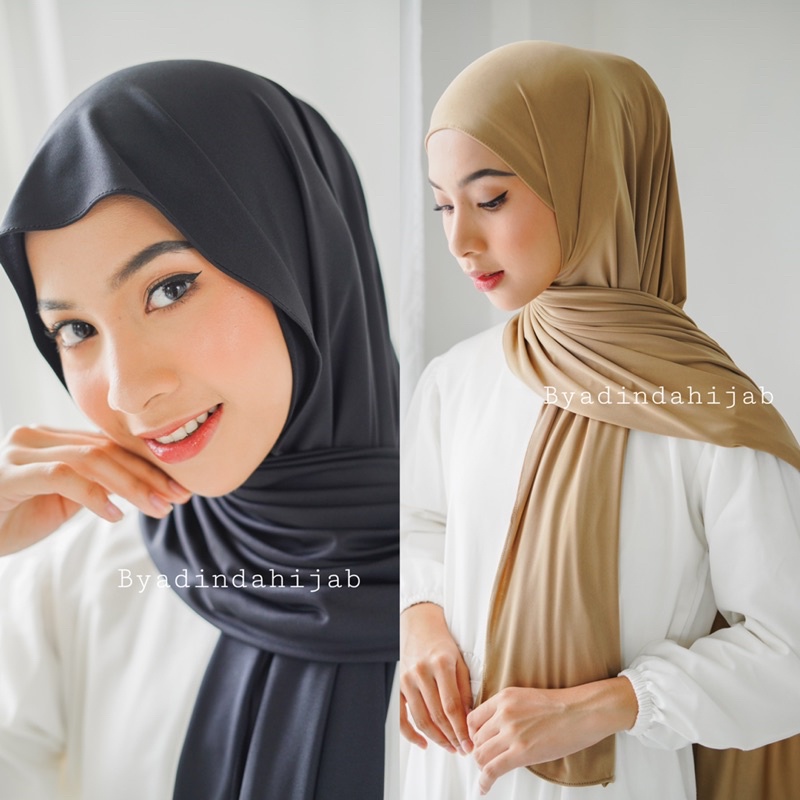 Pashmina T-Shirt Pashmina Jersey Flowy Premium Hijab Pashmina T-Shirt rayon
