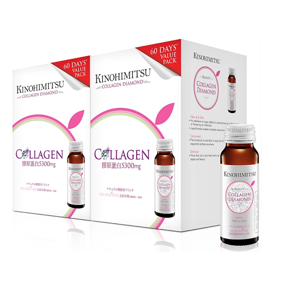 [Super Sales] Kinohimitsu Collagen Diamond 5300mg 32's (Authentic Stock)