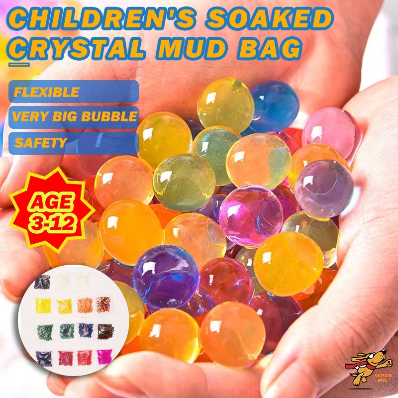 ? Local Ship?Water Beads Soaking Expanding Crystal Beads Children's Decompression Toys Watercolor Orbeez