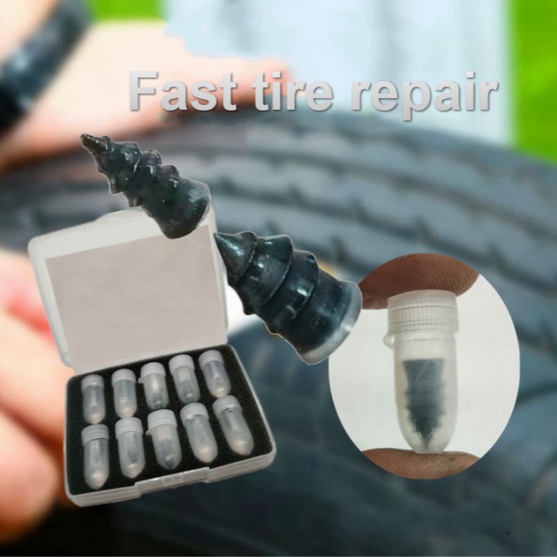 1PC Vacuum Tyre Repair Nail For Motorcycle Tubeless Tyre Repair Rubber Nails Self-tire Repair Tire Film Nail