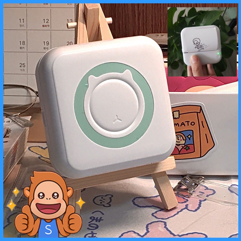 Mini Portable Thermal Printer Photo Printer Home Phone Mini Picture Printer