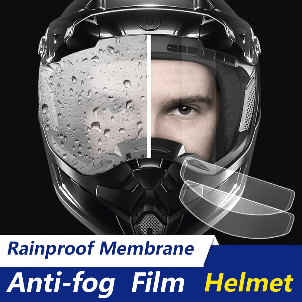 [Featured] Universal Clear Motorcycle Helmet Rainproof And Anti-fog Film
