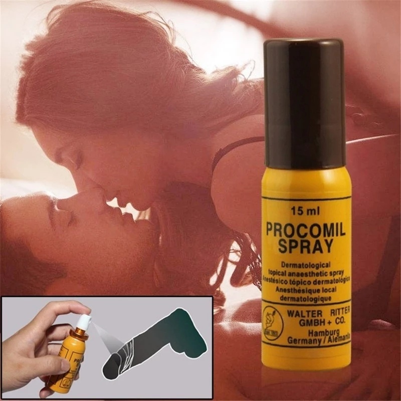 15ML Men Delay Spray Enlargement Cream Man Lasting Erection Sex Products Procomil Spray Keep Long Time Spray Extenal sex