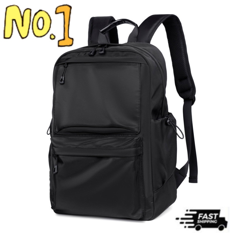 ???READY STOCK NEW backpack Multi-pocket Backpack Schoolbag Computer Bag Large Capacity Fashion Simple Travel Bag