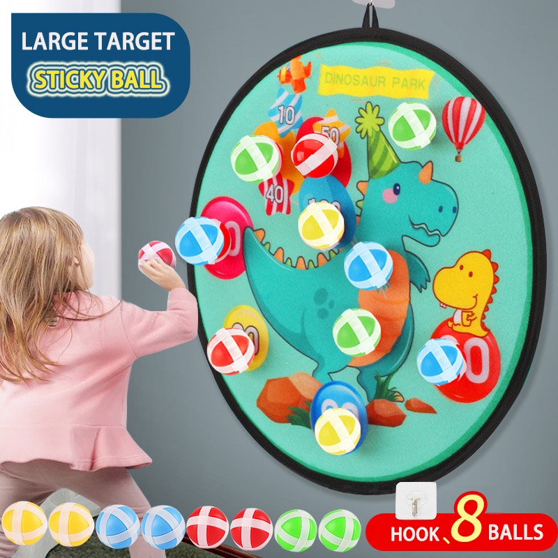 【SPOT】Children's dart ball game toys | Puzzle cloth sticky dart board toy educational game dart throwing indoor sports toys parent-child interactive toys