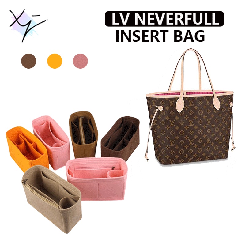 Felt Insert Bag for Neverfull Organizers Large Capacity Tote Makeup Bag Lining Bag Handbag Accessories