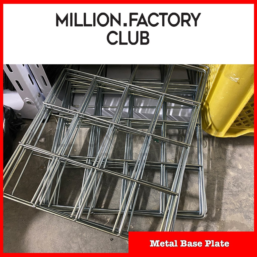Metal Base Plate Rack for Food Delivery Bag Thermal Box