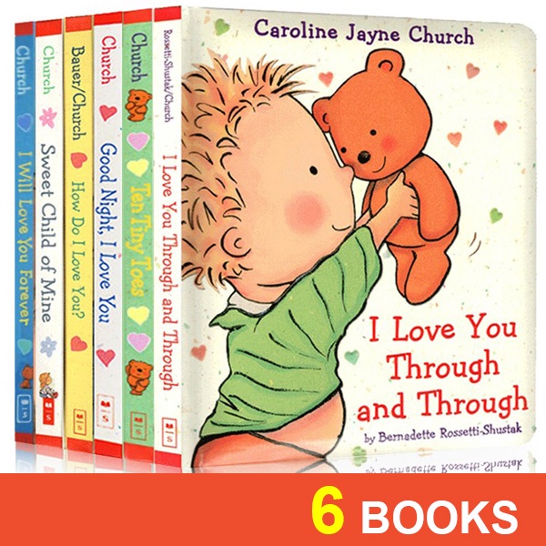 [SG STOCK] I Love You Through And Through Series by Caroline Jayne Church (6 Books Hardcover) Pack Well