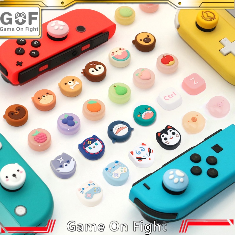 [GOF] Nintendo switch silicone joystick cover   thumb grip switch OLED/lite accessories