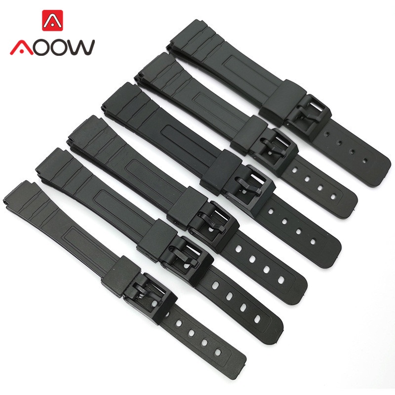Universal Resin Strap 12mm 14mm 16mm 18mm 20mm 22mm Men Sport Waterproof Diving Replacement Bracelet Band Watch Accessories