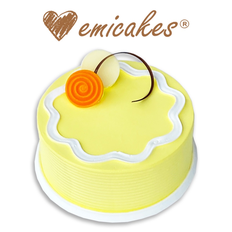 [Emicakes] 15cm Classic D24 Durian Cake (Earliest 2 June)