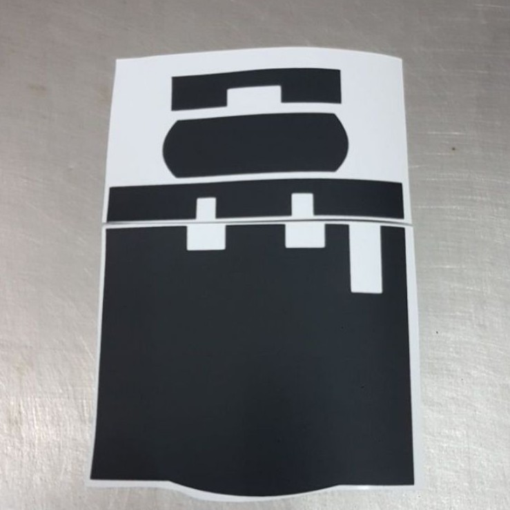 [SPECIAL PROMO] Slim IU Sticker Matte Black