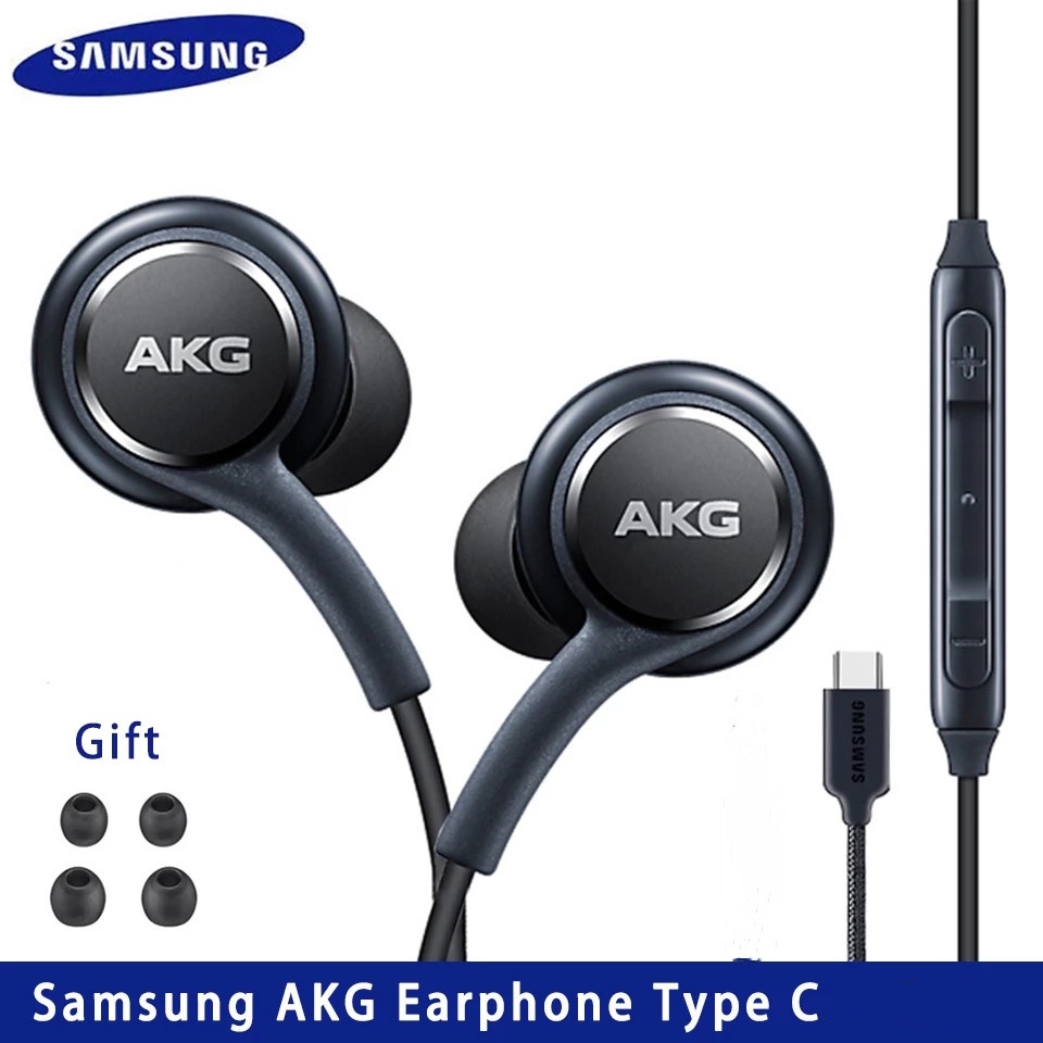 Samsung Earphones Type-c In-ear With Mic Wire Headset For Galaxy Samsung S20 Note10 Huawei Xiaomi Smartphone Headphones