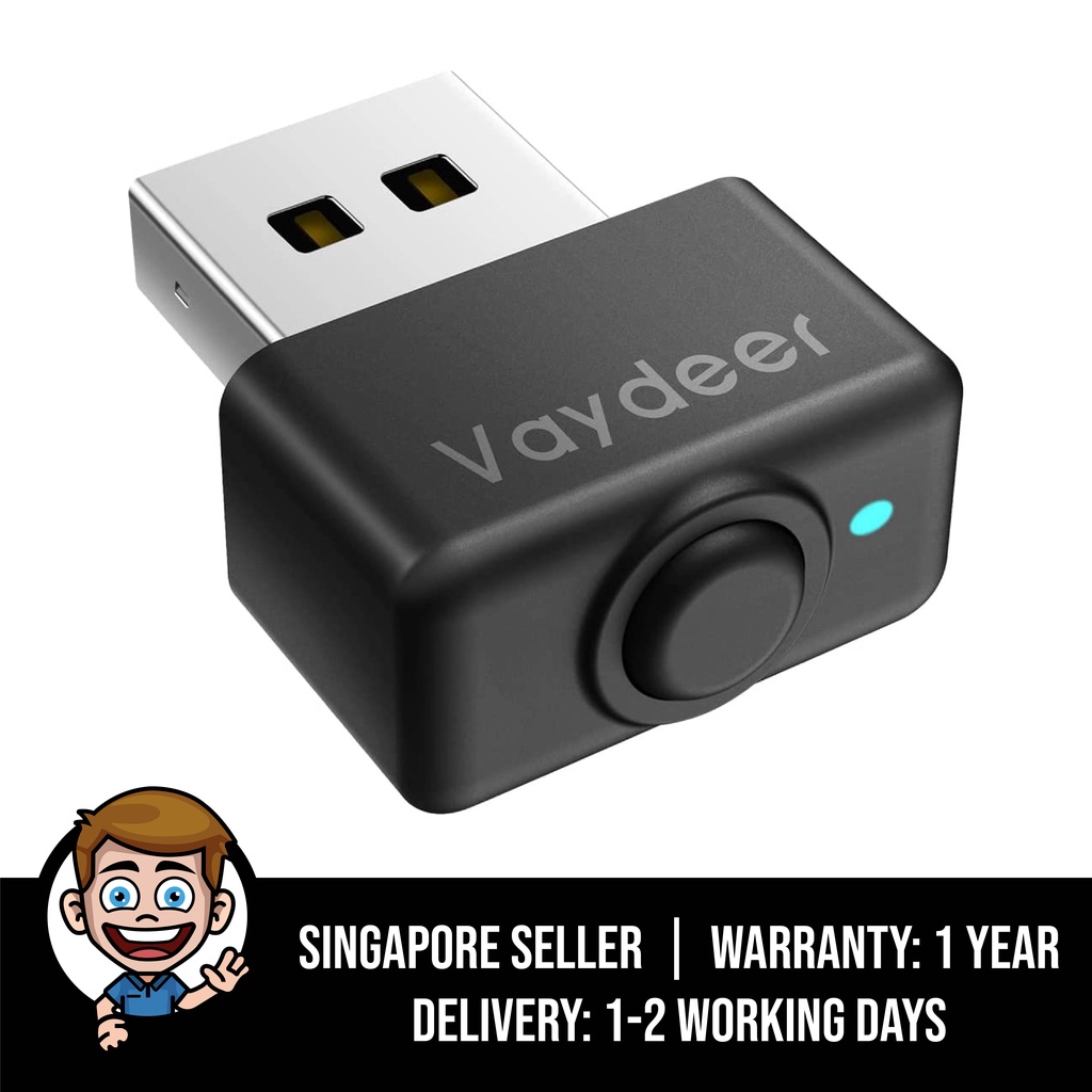 VAYDEER Mouse Jiggler Mouse Mover Jiggler USB Port for Computer Laptop, Driver-Free with On, Off Switch, Simulate Mouse