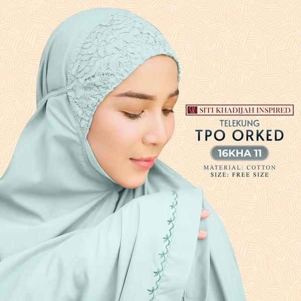 Telekung Siti Khadijah Cooling Cotton Comfortable to wear Tpo Orked