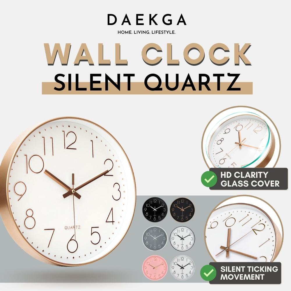 ?? [LOCAL SELLER] Wall Clock 30cm / Nordic Quartz Wall Clock