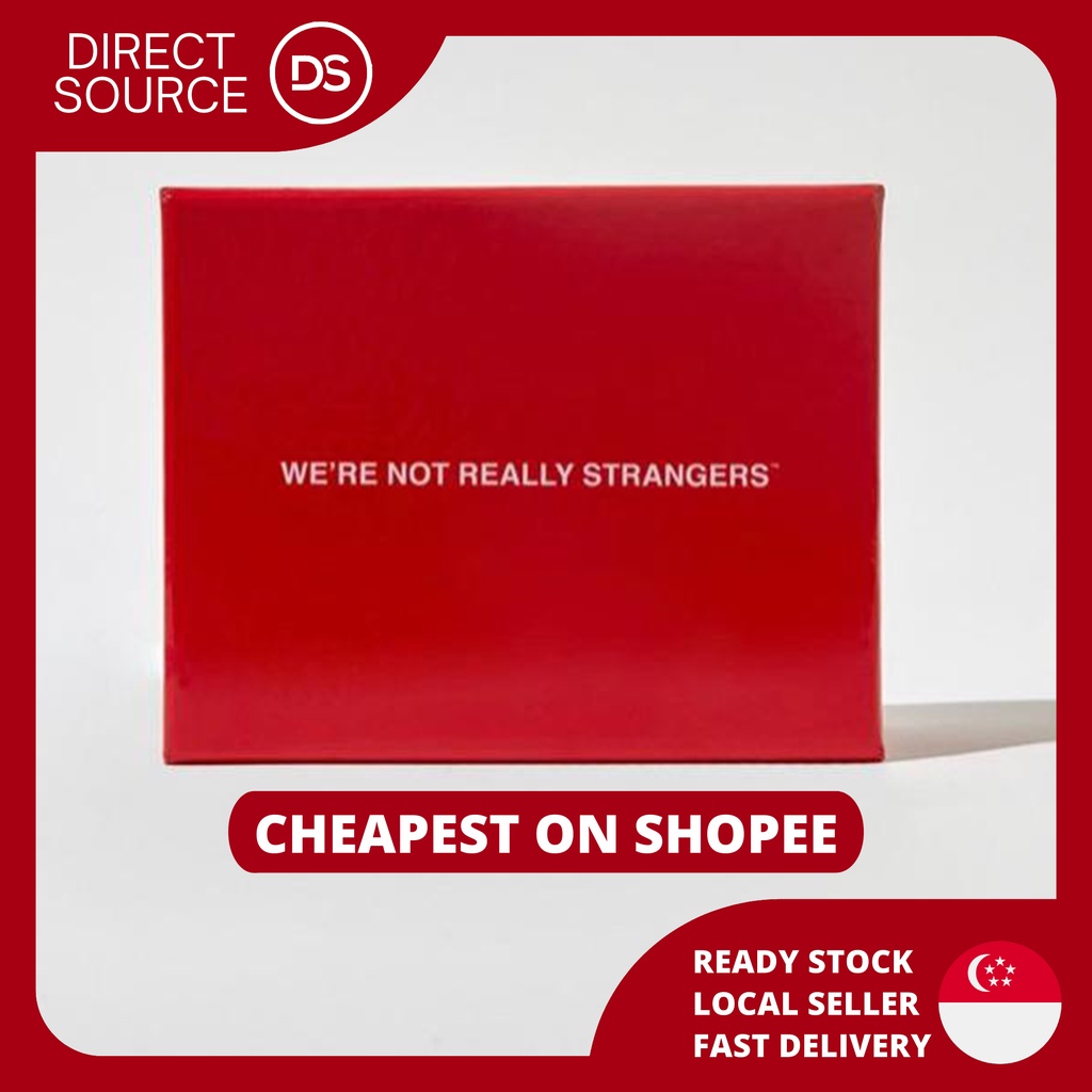 【?SHIPS FROM SG】[INSTOCK] We’re Not Really Strangers (WNRS) Card Game