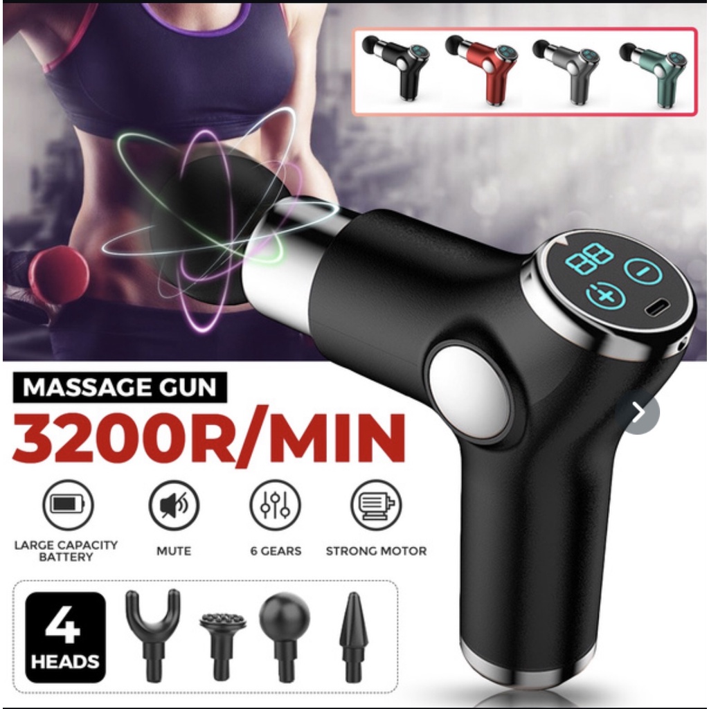 Mini Muscle Massage Gun 32 Speed Vibration Massager For Body Deep Pain Relief Fascial Gun Vibrator valentines Gift