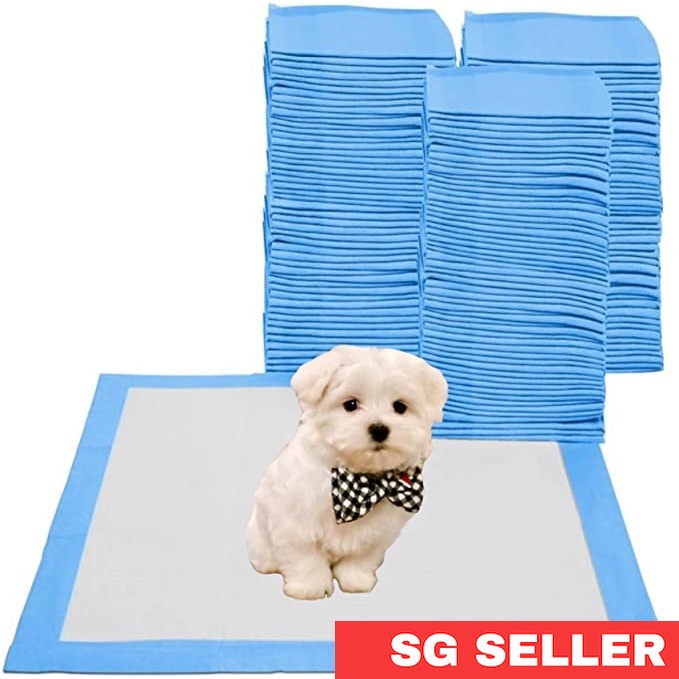 [LOCAL STOCKS][ 3 Packs - $18.80] Dog Pee Pad Training Pads Disposable Cat Pet Diapers Cage Mat Supply Accessories