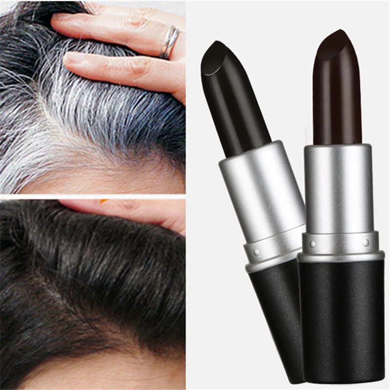 Long lasting hair color pen Quick temporary hair dye to cover white