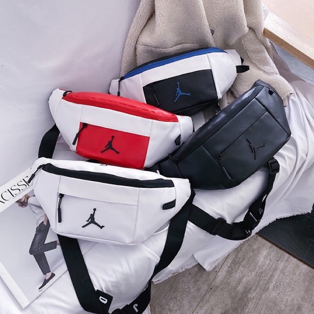 Air Jordan Leather Waistbag PU Leather/Jordan Leather Bag/Jordan Leather Waist Bag