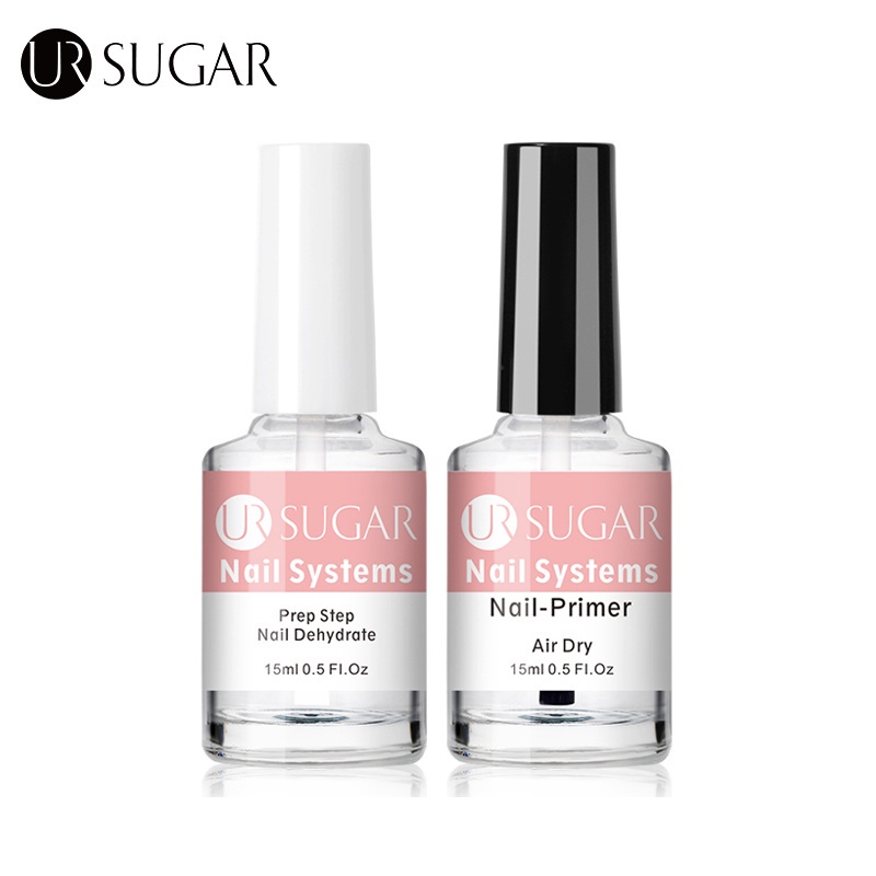 UR SUGAR Nail dehydrate oil Natural Nail-Primers Base Top Coat Treatment Care for Acrylic Powders Nail Art Tool Kit 15ml