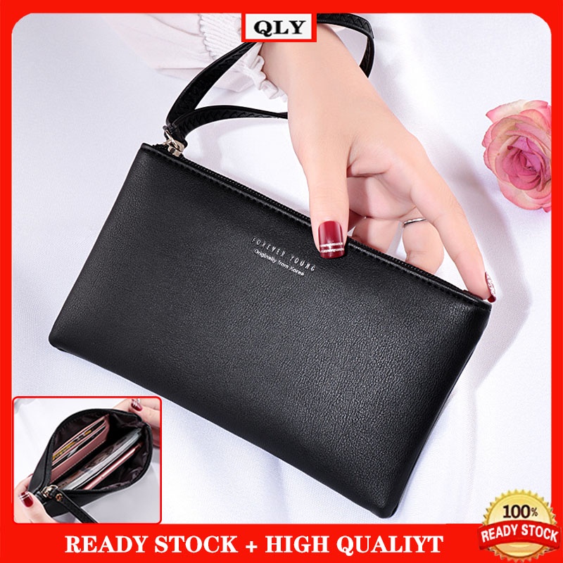 ♝READY STOCK♝Wallet Women Clutch Bag Women Korean Casual Long Purse Women Mobile Phone Bag Wallet for Women