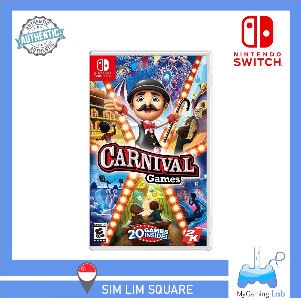 [SG] Nintendo Switch Game Carnival Games For All Switch Console