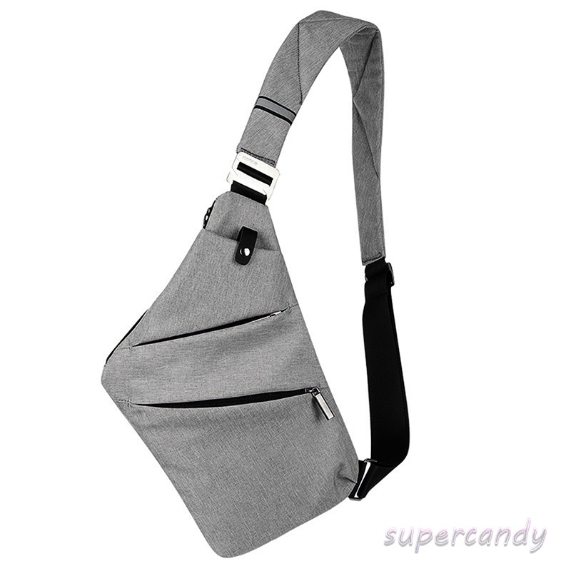 Men Crossbody Sling Bag Waterproof Shoulder Chest Back Pack Anti Theft Sash Bags Pouch