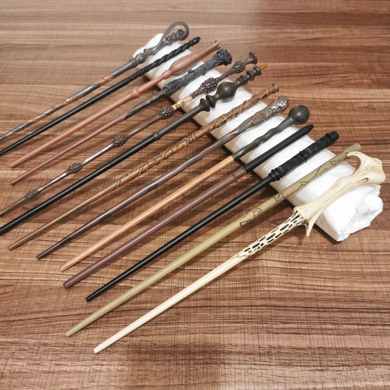 Harry Potter Wand Hermione Magic Wand Dumbledofa Stick Harry Metal Core Stick Cos prop Christmas
