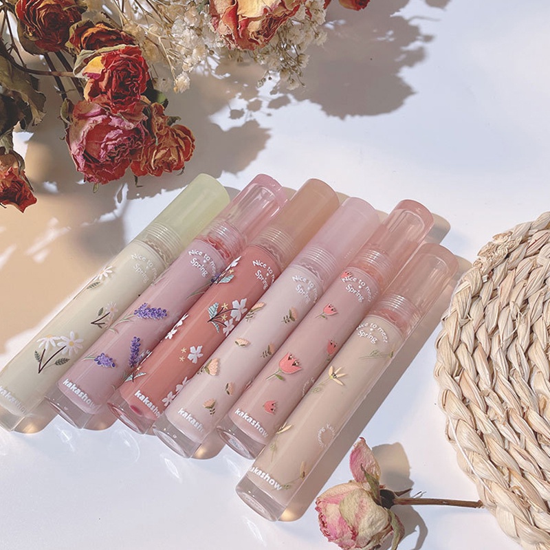 Makeup kakashow first kiss mirror water light lip glaze toot lip moisturizing makeup water pure desire student lip glaze SAWU