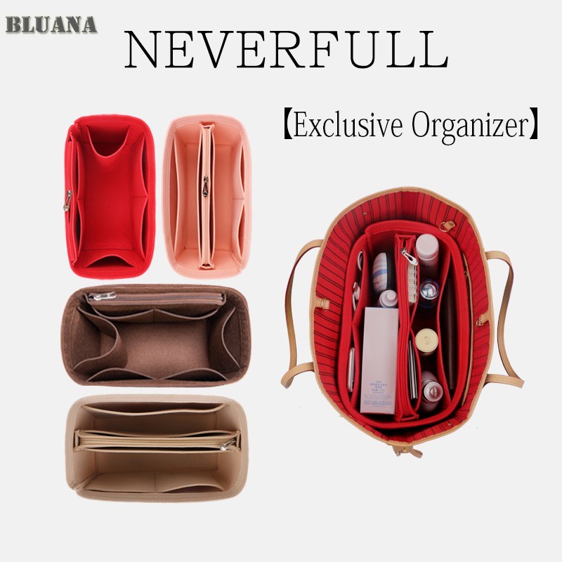 BLUANA NEVERFULLGM MM PM Bag Insert Felt Organiser Organizer Inner Bag 218