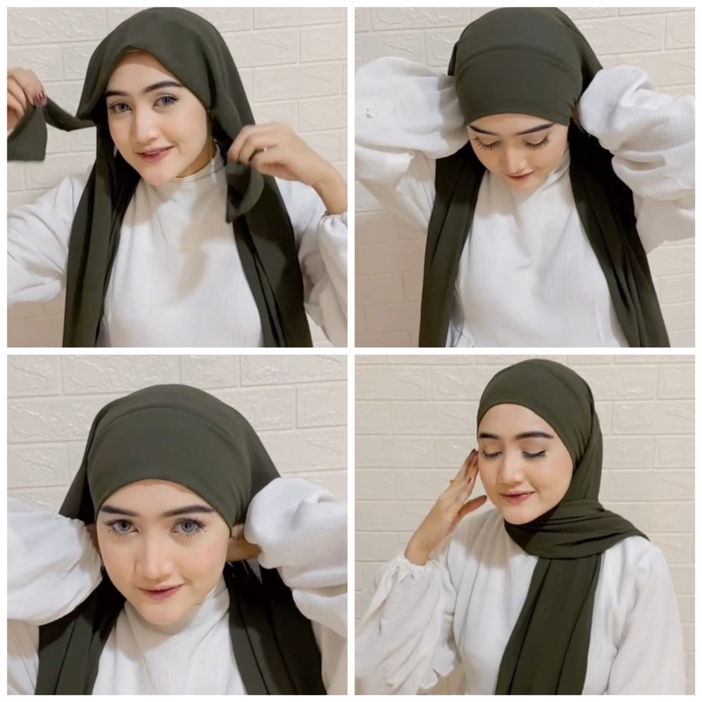 Malaysia Instant Pashmina - Pashmina Babydoll | Malaysian Shawl | Tie Tie Tie | Malay Instant Pashmina