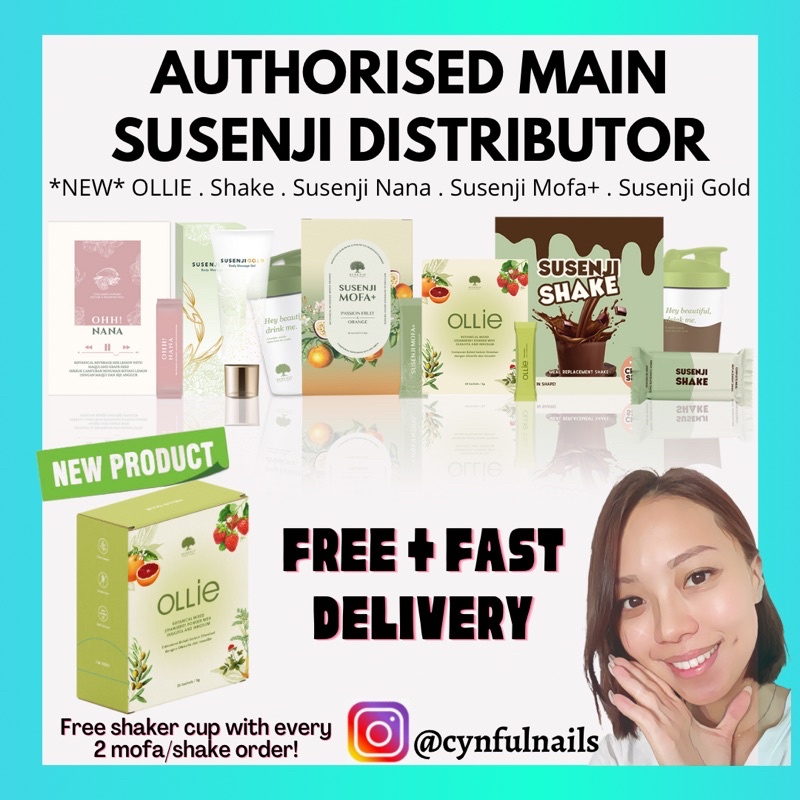 SALE! Susenji Mofa+, Ollie, Choco Shake, Nana, Gold Gel