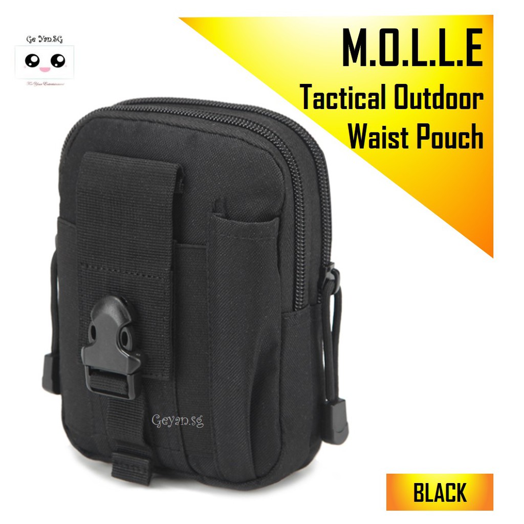 ?SG SELLER? MOLLE Bag Tactical Pouch Handyman Utility Tool Storage Waist Belt Clip Fanny Pack Outdoor Fishing Camping