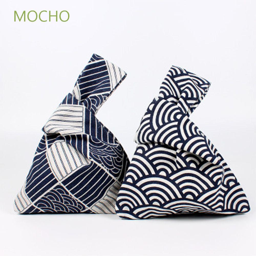 MOCHO Delicate Wrist Bags Cotton Key Bags Hand Bag Portable Japanese Style Fashion Tote Coin Purse