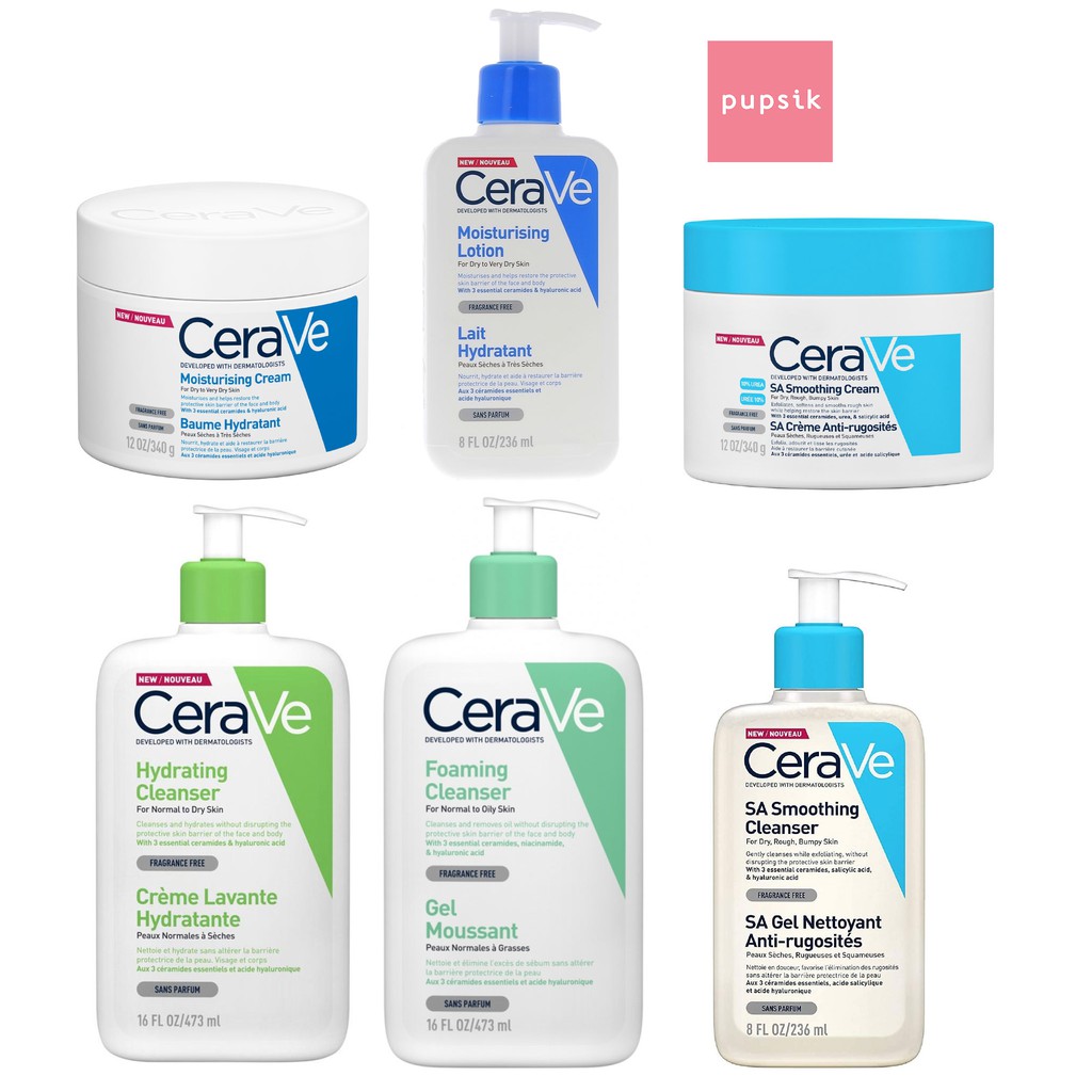 Cerave Moisturizing/Hydrating/SA Smoothing/Foaming Cream/Lotion/Cleanser / California Baby