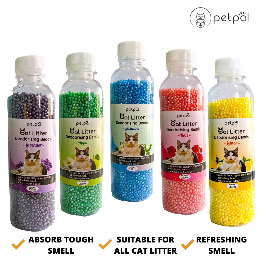 Petpal Cat Litter Deodorising Litter Beads for Cats (250ml)