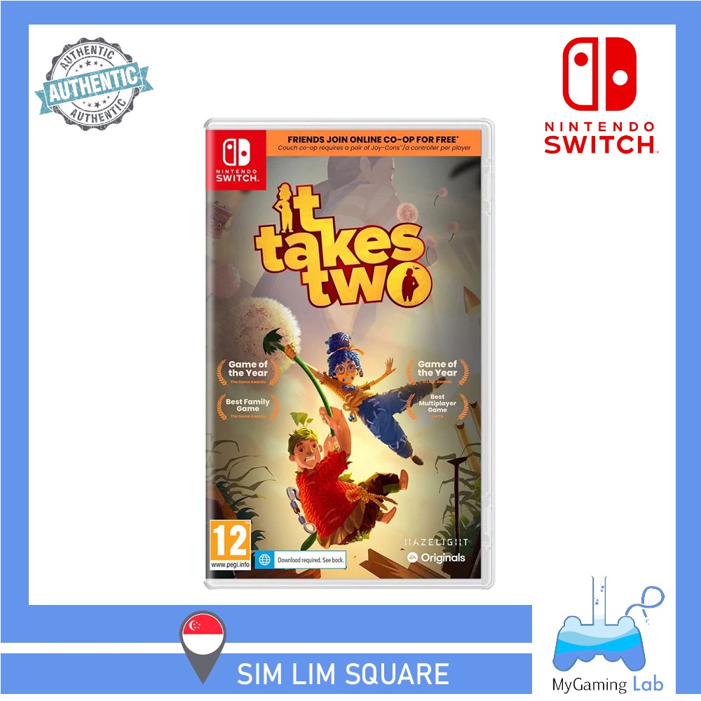 [SG] Nintendo Switch Game It Takes Two (Best Multiplayer Game)