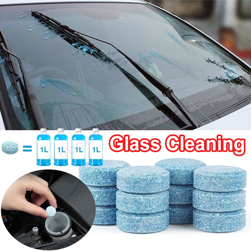 1 Pc Car Windshield Glass Cleaner Home Cleaning Effervescent Tablets Window Cleaning