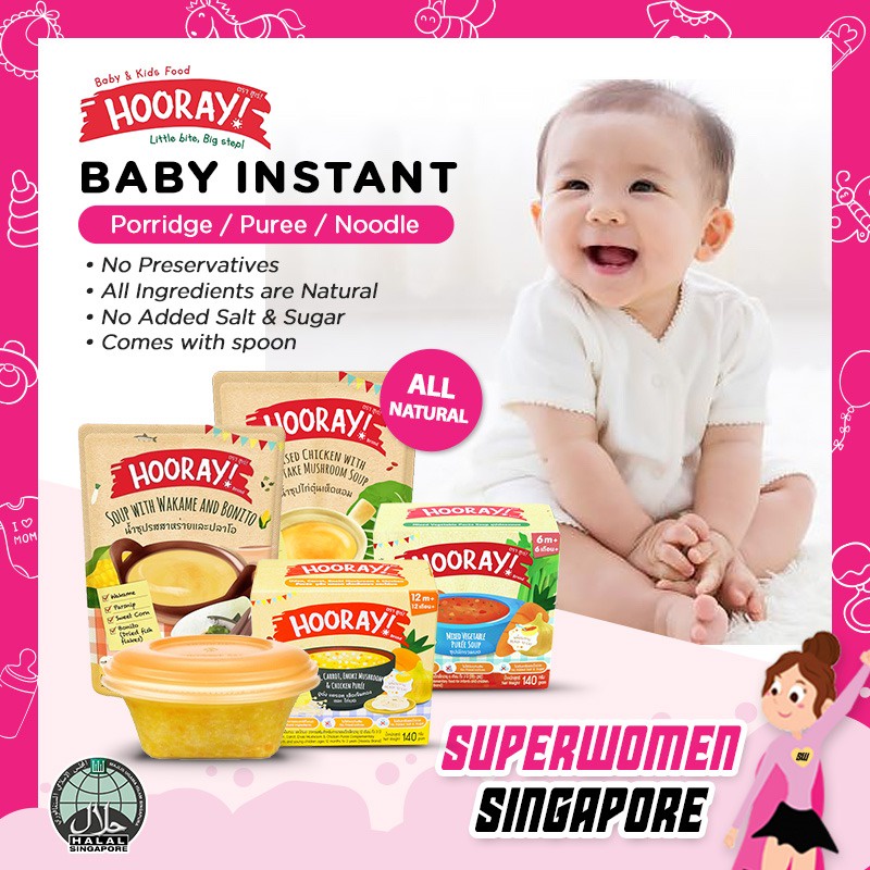 [HOORAY!] Baby food || Ready-To-Eat
