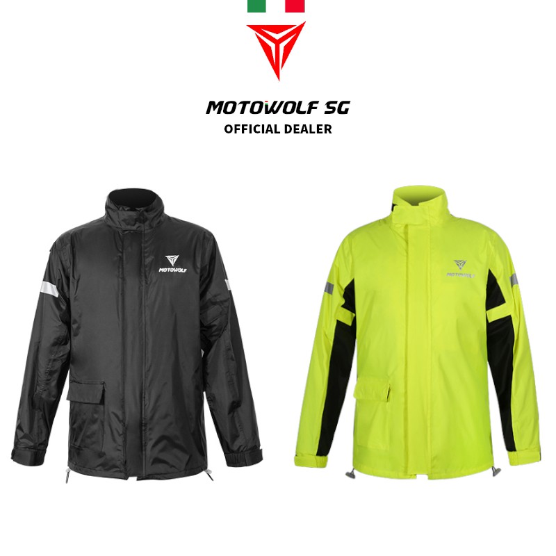 BEST SELLING IN SG??! Motowolf Motorcycle Raincoat