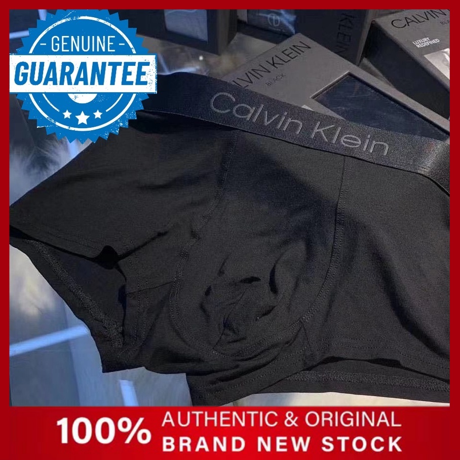 Men's underwear  (BOX+3PS) ice silk modal cotton without trace Slim sexy breathable antibacterial plus size boxer