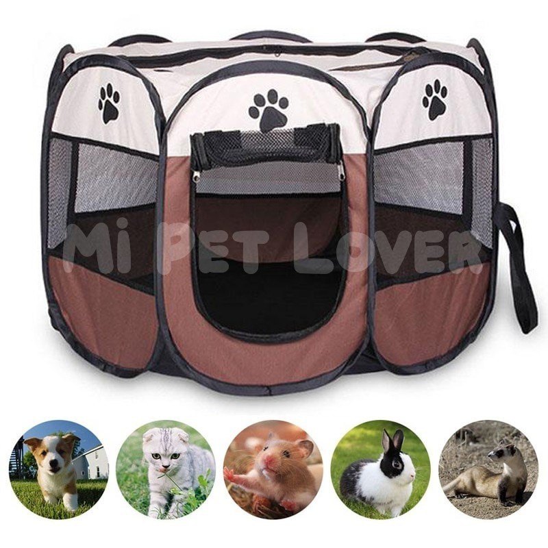 Oxford Portable Dog Pet Cat Playpen
